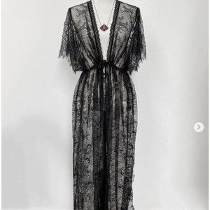 Melora Lace Robe - XXL